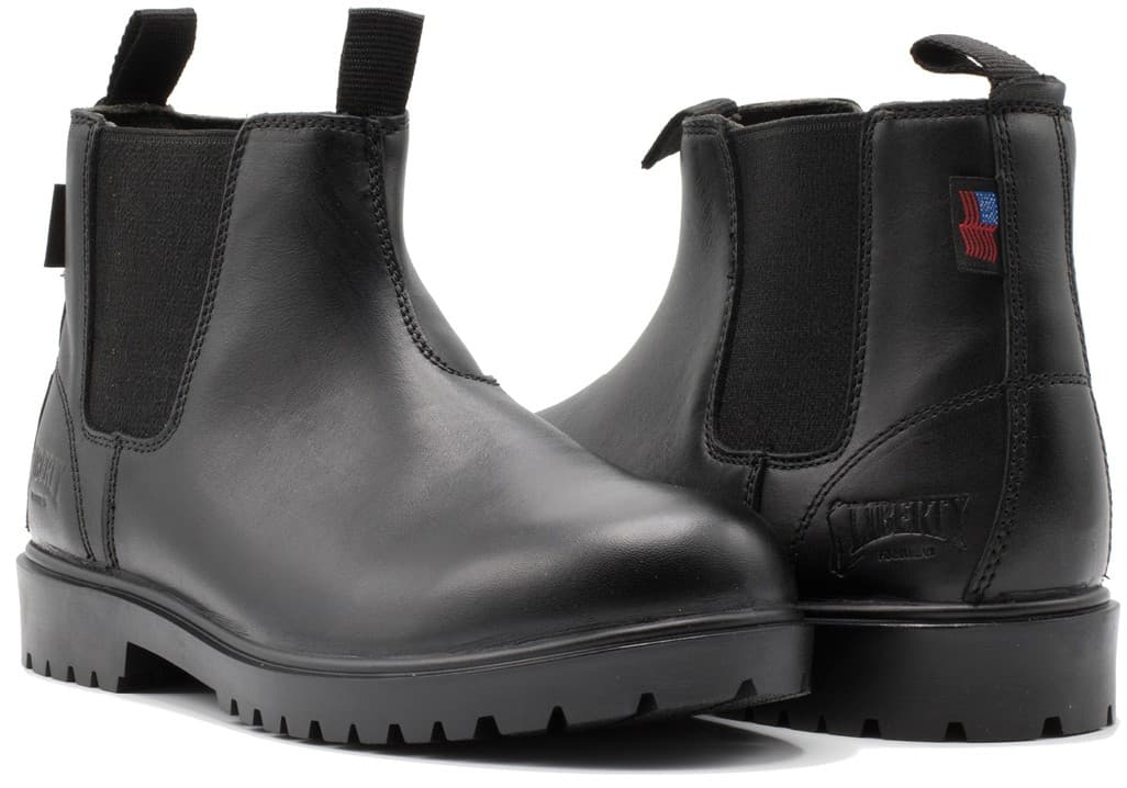 Larry – Black work boot by Liberty Footwear