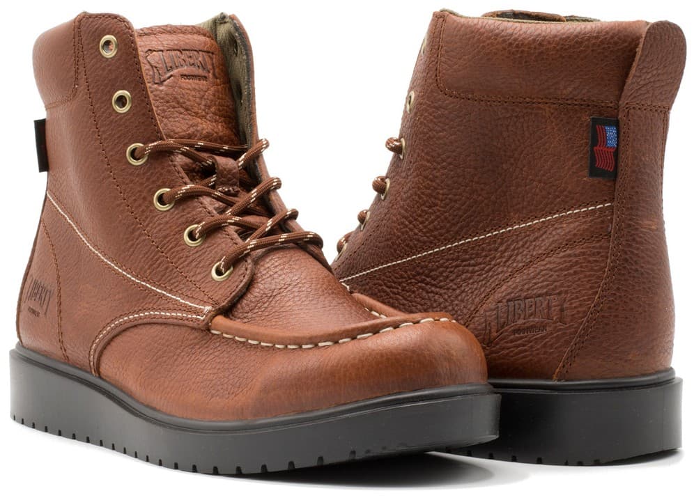 Gary CT – Russet work boot by Liberty Footwear
