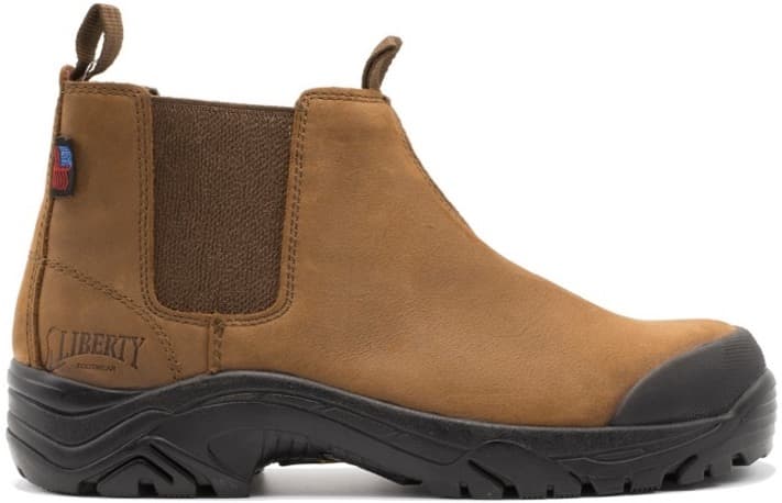 Larry CT hiker – Coffee work boot by Liberty Footwear