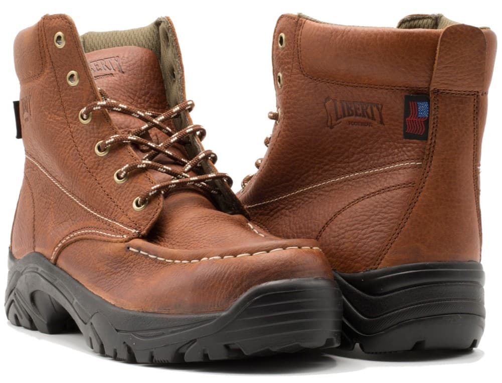 Gary Hiker – Russet work boot by Liberty Footwear